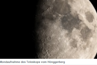 Führung mit Blick durch das Teleskop am Hönggerberg