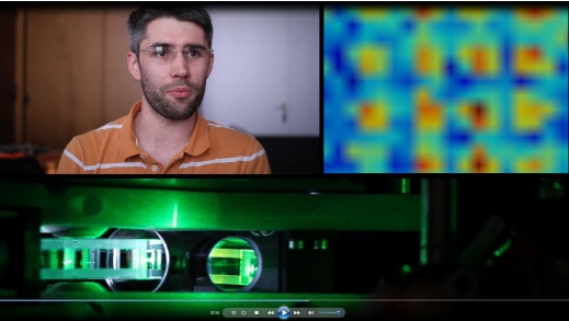 Screenshot Image Video Departement Physik der ETH Zürich